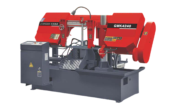岳麓GWK4240数控双柱卧式带锯床